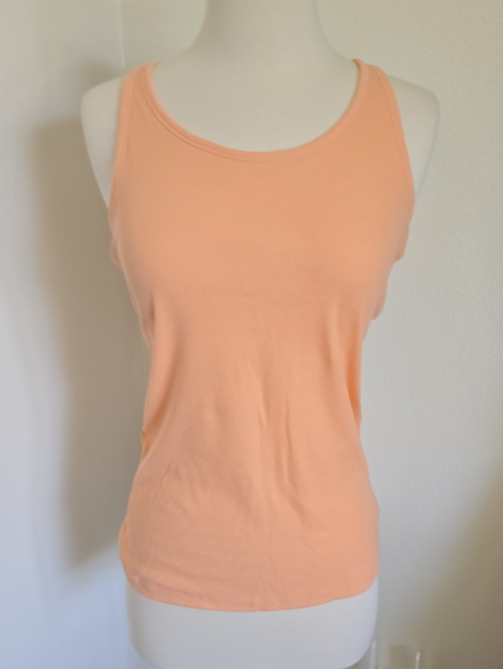 GAP Peach Scoop Neck Tank Top